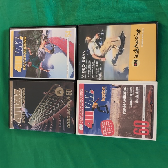 411VM Other - 411 Video Magazine DVD Bundle 50 54 60 On Skateboarding Summer 2003